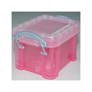 迷你收納盒(粉紅0.14L)粉紅