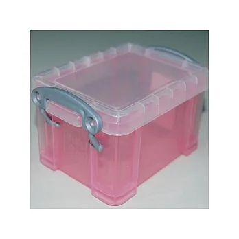 迷你收納盒(粉紅0.3L)粉紅色