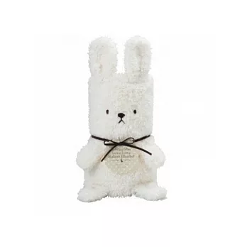 寶貝兔多功能毛毯--白色白色