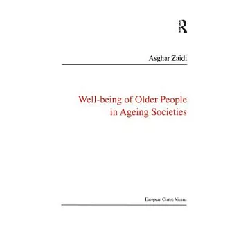 Well-being of older people in ageing societies /