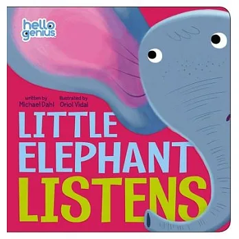 Little elephant listens /