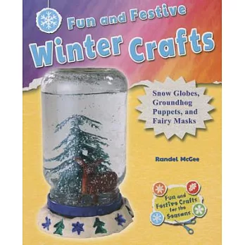 Fun and festive winter crafts snow globes, groundhog puppets, and fairy masks