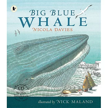Big blue whale /