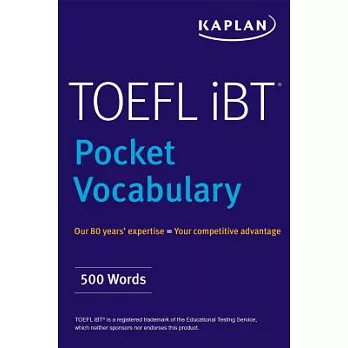TOEFL pocket vocabulary.