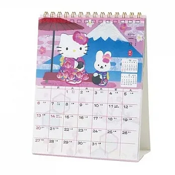 Sanrio HELLO KITTY 2013和風繪桌曆