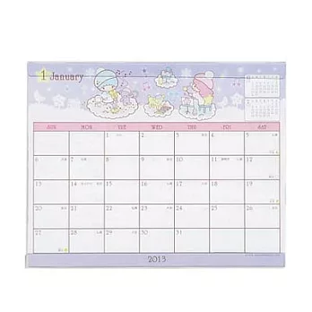Sanrio 雙星仙子 2013桌上型月曆