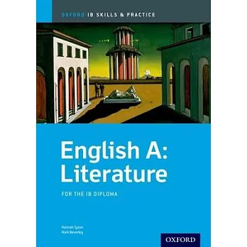 English A  : literature. For the IB diploma