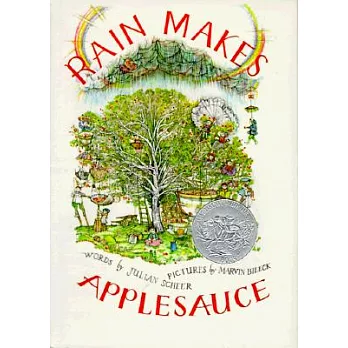 Rain makes applesauce /