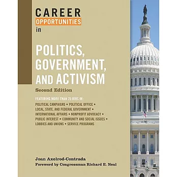 Career opportunities in politics, government, and activism /