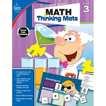 Math thinking mats : grade 3.