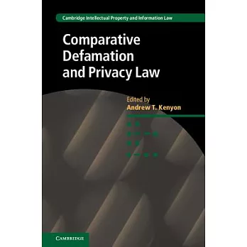Comparative defamation and privacy law