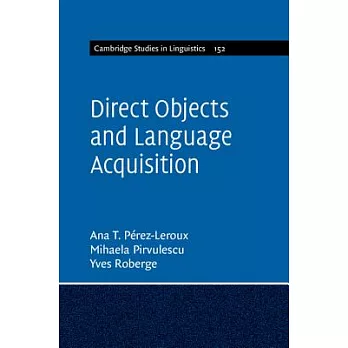 Direct objects and language acquisition