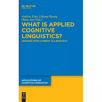 What is applied cognitive linguistics? : answers from current SLA research