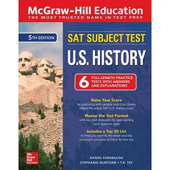 McGraw-Hill Education  SAT subject test : U.S. history /