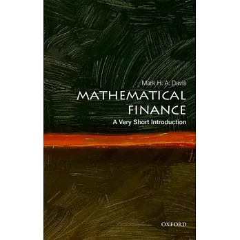 Mathematical finance : a very short introduction