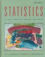 Statistics : a tool for the social sciences