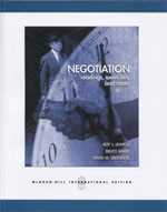 Negotiation : readings, exercises, and cases