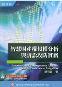 智慧財產權侵權分析與訴訟攻防實務 = Practices in IP infringement analysis and approaches to litigation