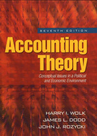 Accounting theory : conceptual issues in a political and economic environment