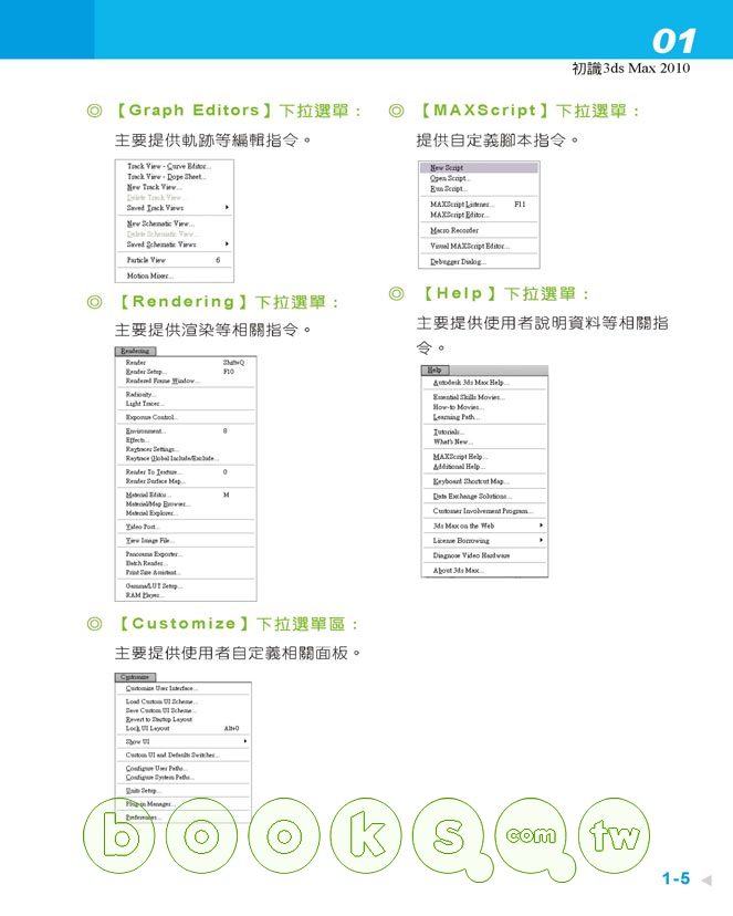 ►GO►最新優惠► 【書籍】舞動 3ds Max 2010 建模、材質、燈光、動畫製作(附範例VCD)