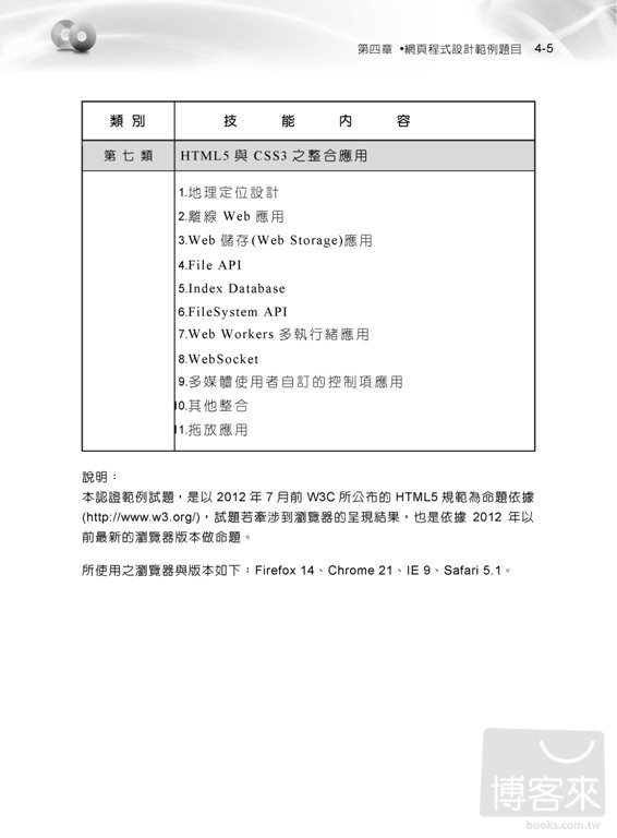 ►GO►最新優惠► 【書籍】TQC+ 網頁程式設計認證指南 HTML 5(附光碟)