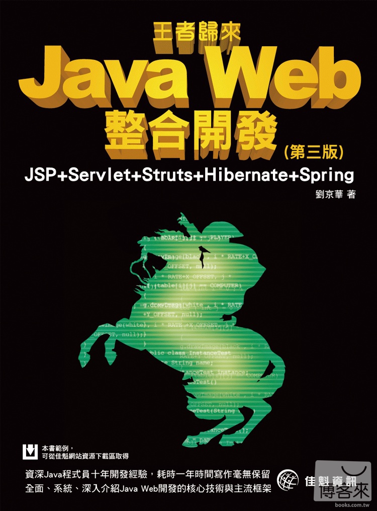 ►GO►最新優惠► 【書籍】Java Web整合開發-JSP+Servlet+Struts+Hibernate+Spring(第三版)(附範例DVD)