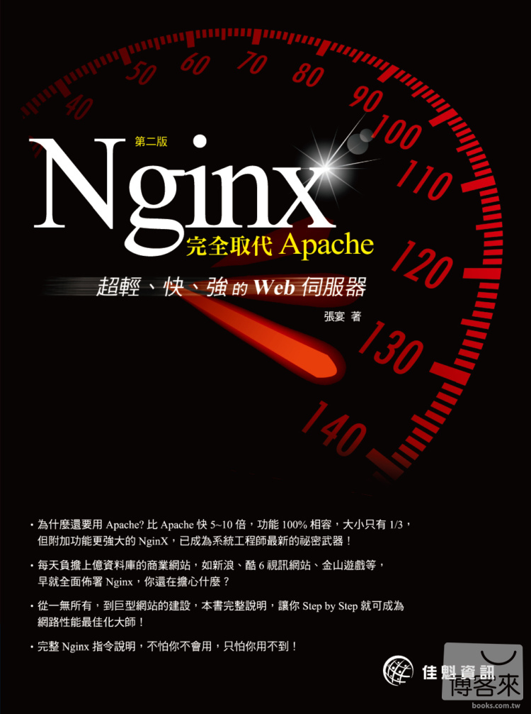 ►GO►最新優惠► 【書籍】Nginx：完全取代Apache，超輕、快、強的Web伺服器(第二版)