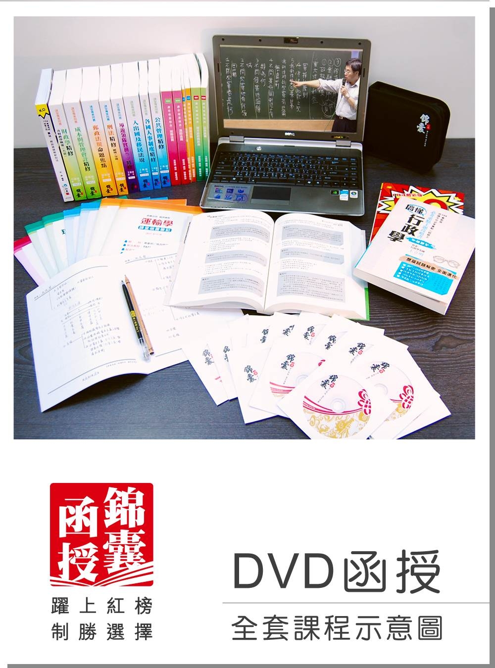 【DVD函授】中華郵政第二次招考(專業職二)-全套課程(104版)