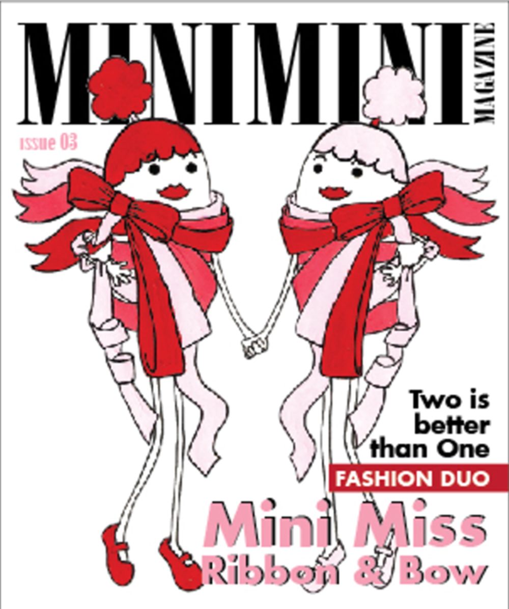 時尚迷你誌Mini Mini Magazine issue 3：Fashion Duo: Mini Miss Ribbon & Bow
