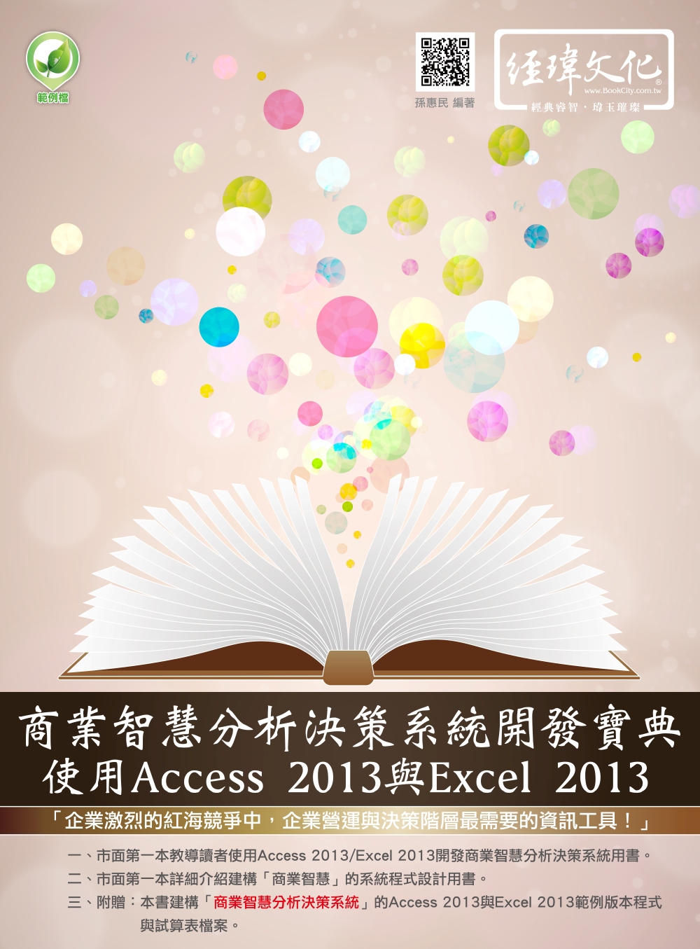 商業智慧分析決策系統開發寶典：使用Access 2013與EXCEL 2013(附綠色範例檔)