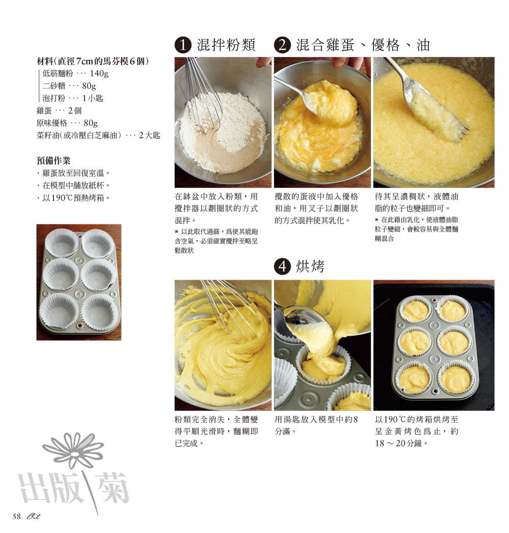 ►GO►最新優惠► [書籍]東京名師馬芬vs杯子蛋糕：只要１個缽盆＋５種材料，奶油／液體油都可以輕鬆做！Muffins & Cupcakes