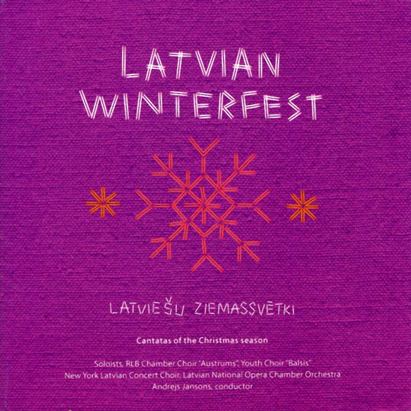 拉脫維亞拜爾西斯合唱團專輯3：拉脫維亞的冬日 / 拉脫維亞拜爾西斯合唱團 (CD)