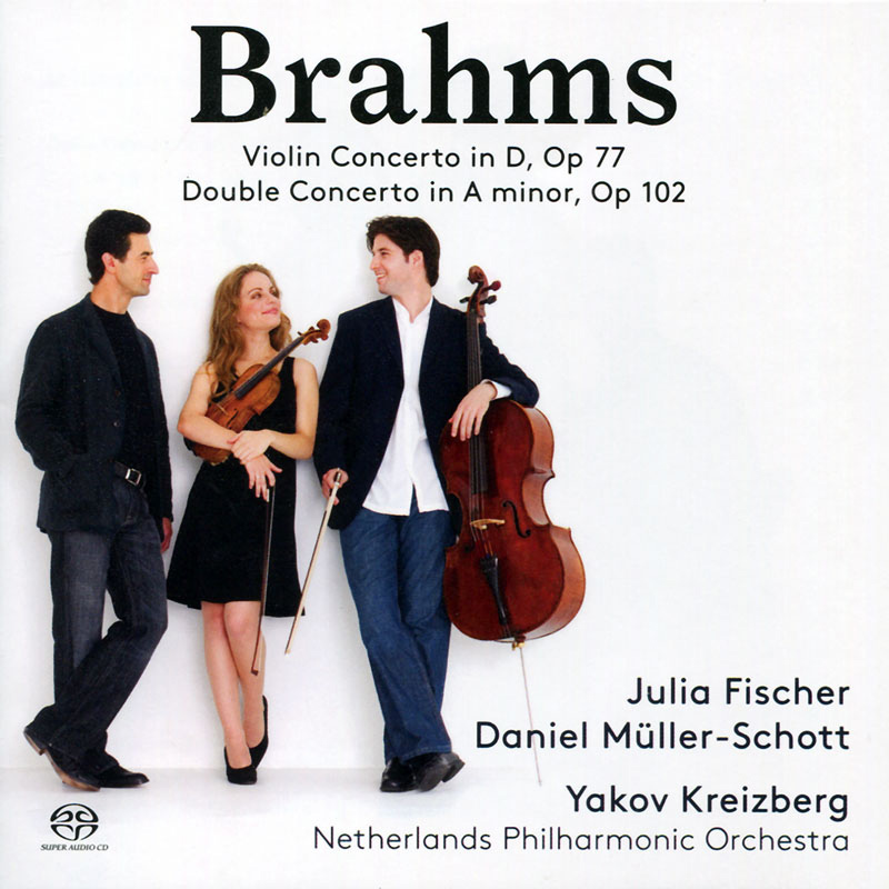 茱莉亞‧費雪演奏布拉姆斯：小提琴協奏曲、雙重協奏曲 (SACD)
