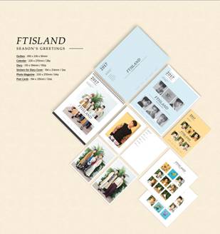 FTISLAND  / 2017 Season’s Greetings 2017巨星寫真年曆組