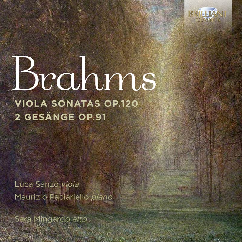 布拉姆斯：中提琴奏鳴曲Op.120、兩首歌曲Op.91