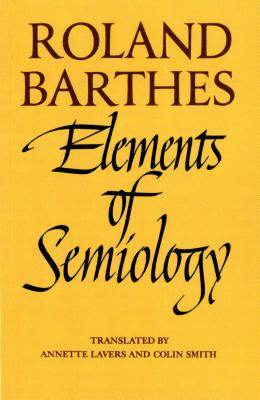 Elements of semiology;