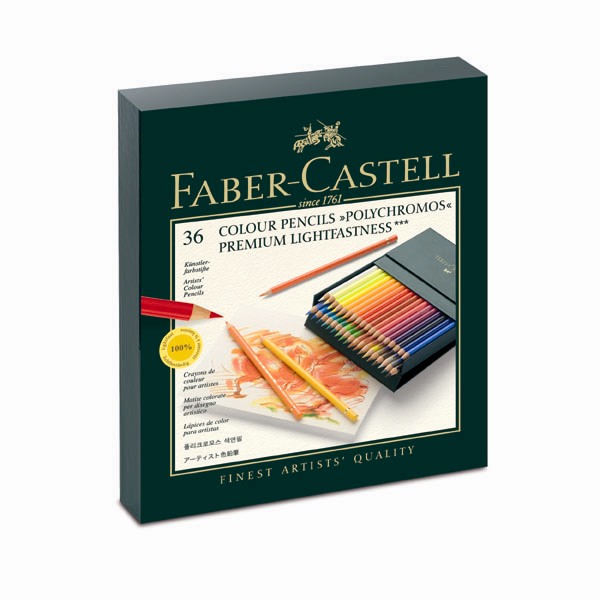 FABER-CASTELL藝術家級油性色鉛筆36色-精裝禮盒
