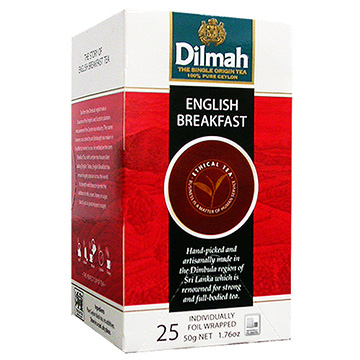 Dilmah帝瑪 英國早餐紅茶 25入(超商取貨)
