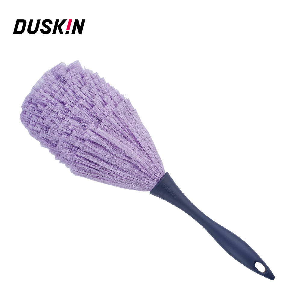 日本DUSKIN防靜電撢子組-小(含把手)紫色