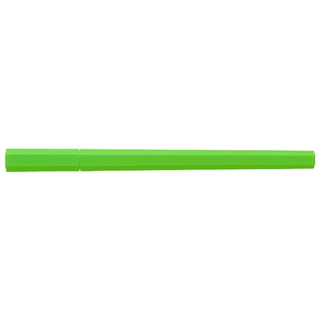 [MUJI 無印良品]六角雙頭水性筆/螢光綠