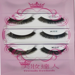 美妝達人濃密假睫毛AYUMI電力款K02(5對入)日韓最新流行濃密款超強電力睫毛