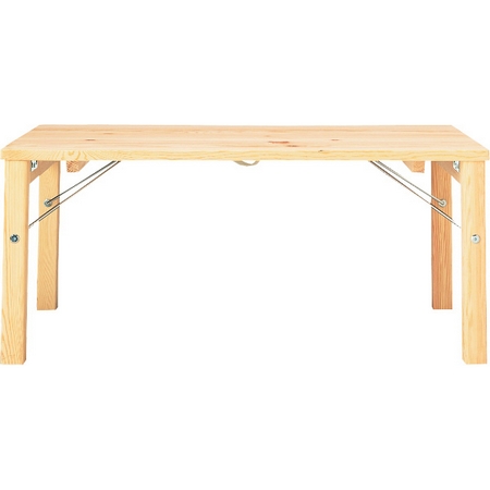 [MUJI 無印良品]松木矮桌/可折疊/10S