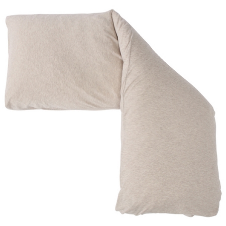 [MUJI 無印良品]新疆棉天竺枕套/L型枕用/混米