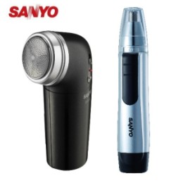 SANYO電動刮鬍刀+電動鼻毛刀(SV-E32+SVD-08S)