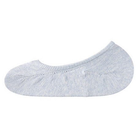 [MUJI 無印良品]女棉混織線隱形襪淺藍