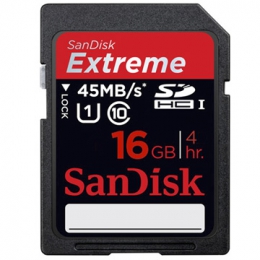 SanDisk Extreme HD Video C10 SDHC 300X高速記憶卡 16GB 45MB/S