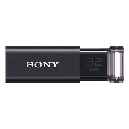 SONY USB3.1 炫彩繽紛 Click 隨身碟 32GB黑