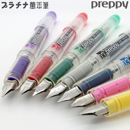 PLATINUM 日本白金牌 Preppy PPQ-200 炫彩鋼筆藍