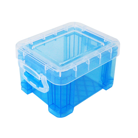 【ABEL】優立扣迷你收納盒(透明藍)