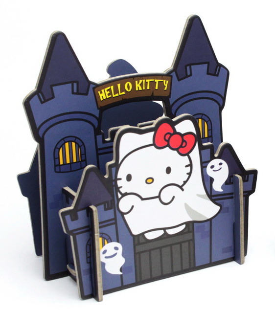 Hello Kitty 怪物系列置物架-西洋古堡